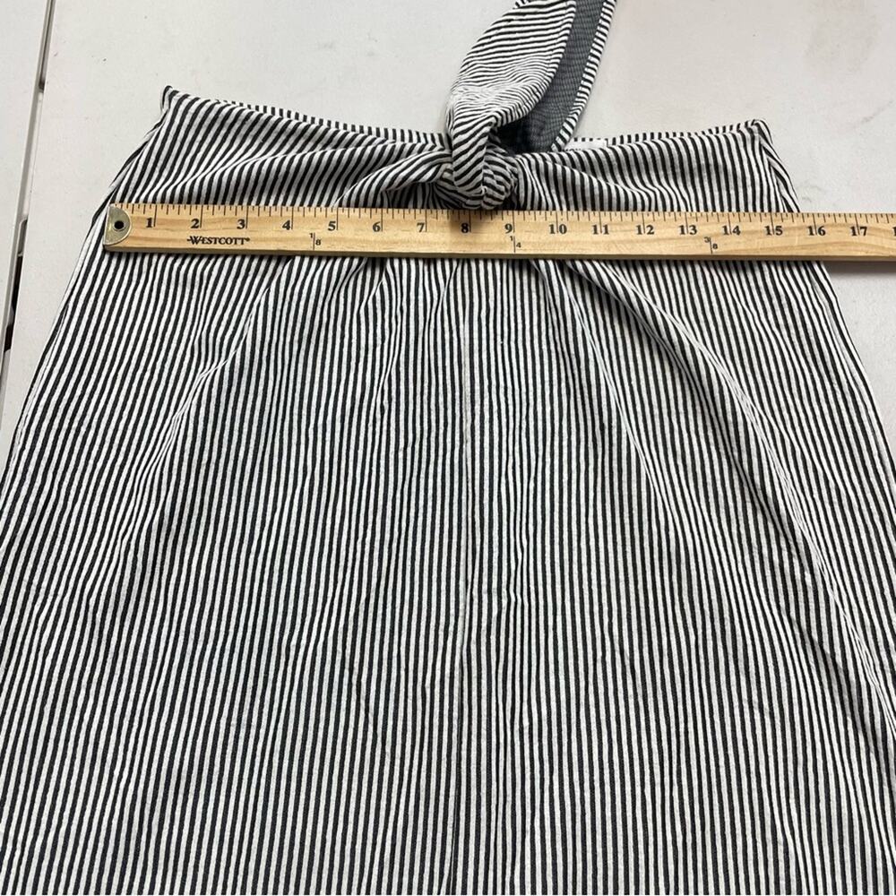 Club Monaco Indy's stripped midi skirt size Large - Picture 9 of 10